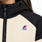Chaqueta sherpa de mujer K-Way ANGELIQUE 4.0 ORSETTO