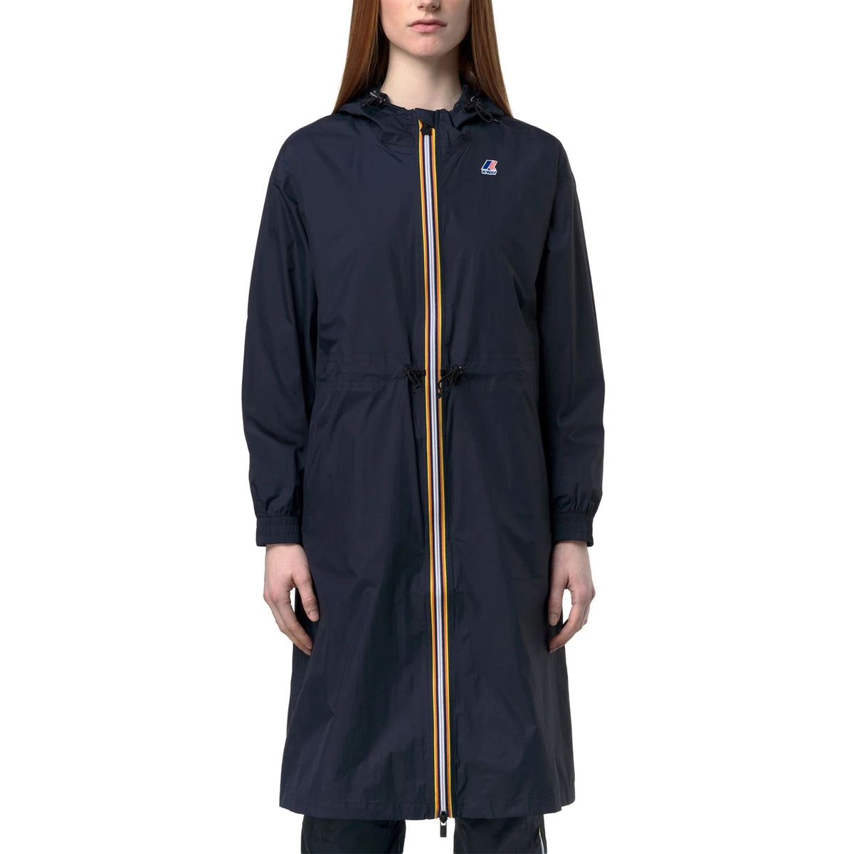 Lang dameparka med hætte K-Way LE VRAI 4.0 DELIA