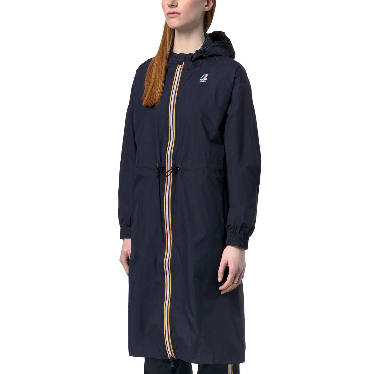 Lang dameparka med hætte K-Way LE VRAI 4.0 DELIA