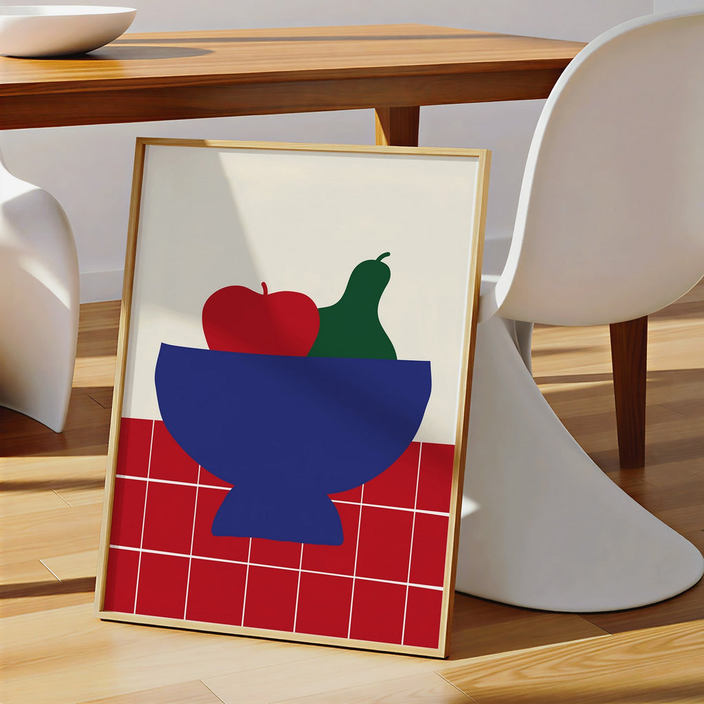 Kitchen - Affiche Fruits Bowl - Multi