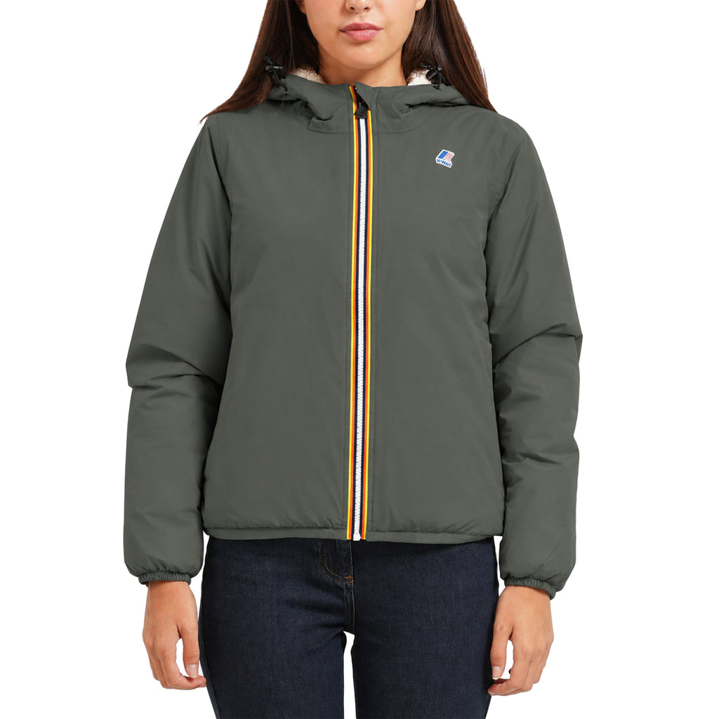 Giacca corta da donna K-Way CLAUDETTE ORSETTO