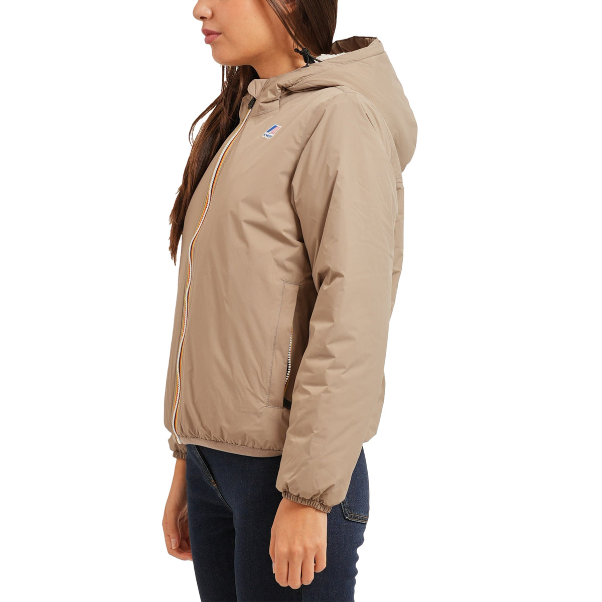 Chaqueta corta de mujer K-Way CLAUDETTE ORSETTO