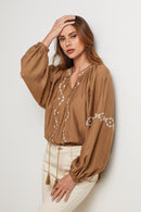 Shirt - Camel - Women