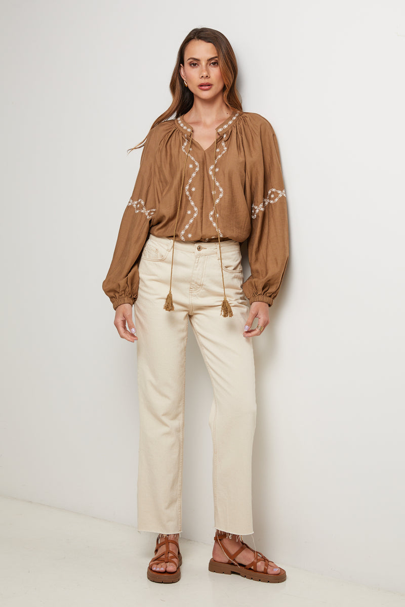 Shirt - Camel - Women