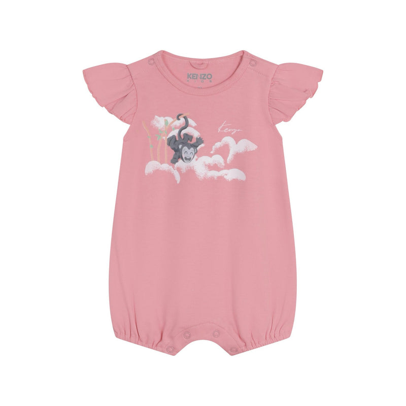 Combi-Short Light Corail - Bébé Fille - Kenzo Kids