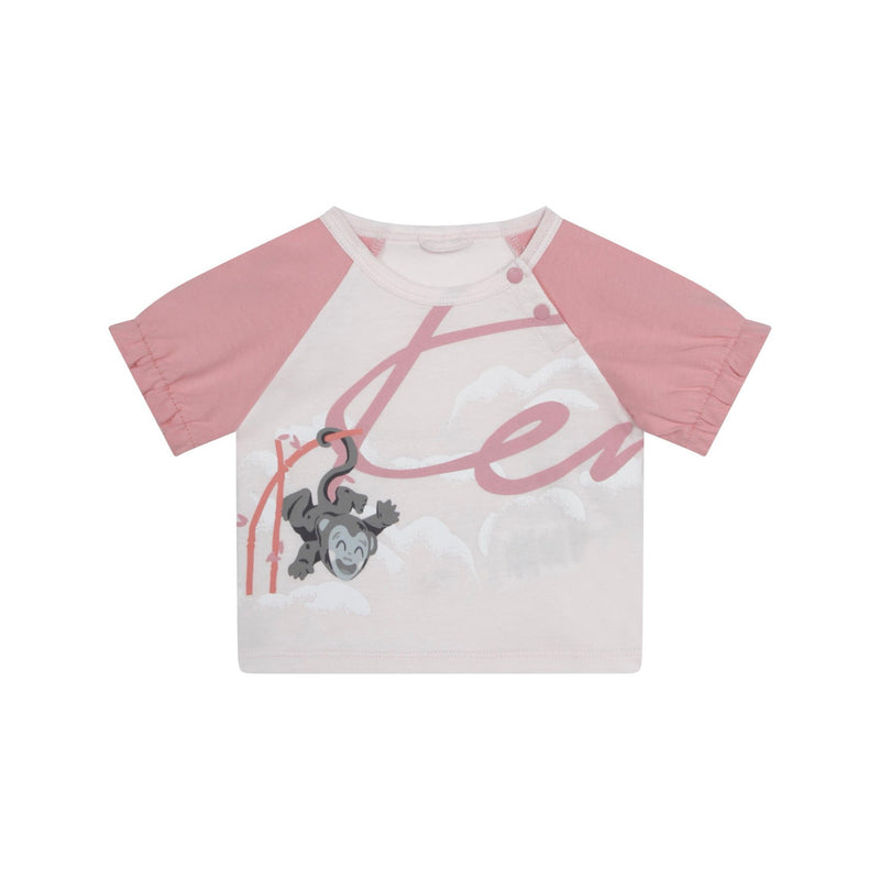 Ensemble T-Shirt + Short Light Corail - Bébé Fille - Kenzo Kids