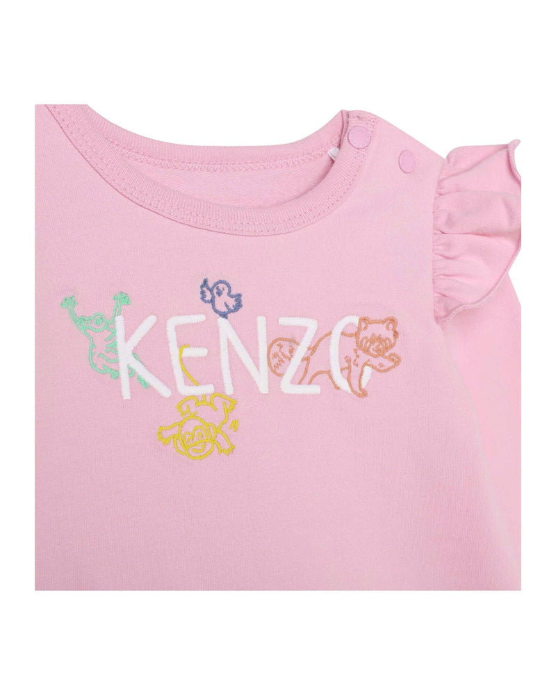 Ensemble Robe + Legging + Bandeau Magnolia - Bébé Fille - Kenzo Kids