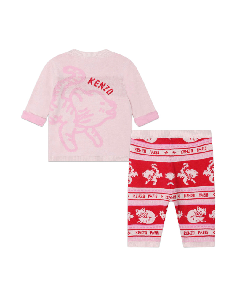 Ensemble Tricot Dragee - Bébé Fille - Kenzo Kids