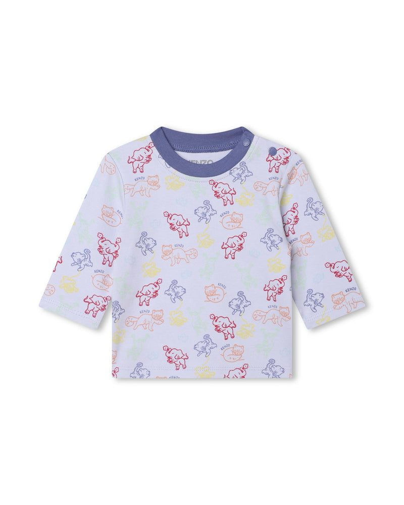 Ensemble T-Shirt + Pantalon Ciel - Bébé Garçon - Kenzo Kids