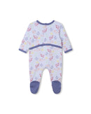 Ensemble Pyjama + Bavoir + Bonnet Ciel - Bébé Garçon - Kenzo Kids