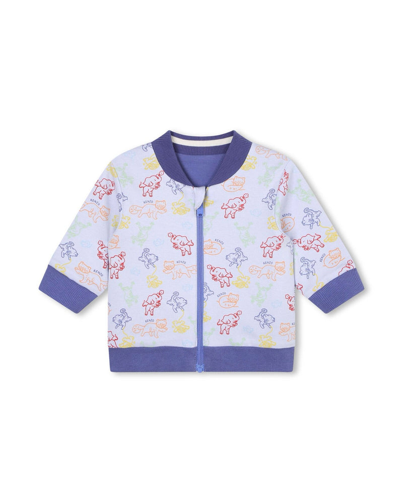 Ensemble Cardigan + Pantalon Ciel - Bébé Garçon - Kenzo Kids