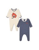 Lot De 2 Pyjamas Ivoire - Bébé Mixte - Kenzo Kids