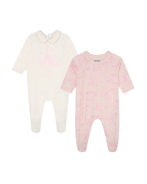 Lot De 2 Pyjamas Dragee - Bébé Mixte - Kenzo Kids