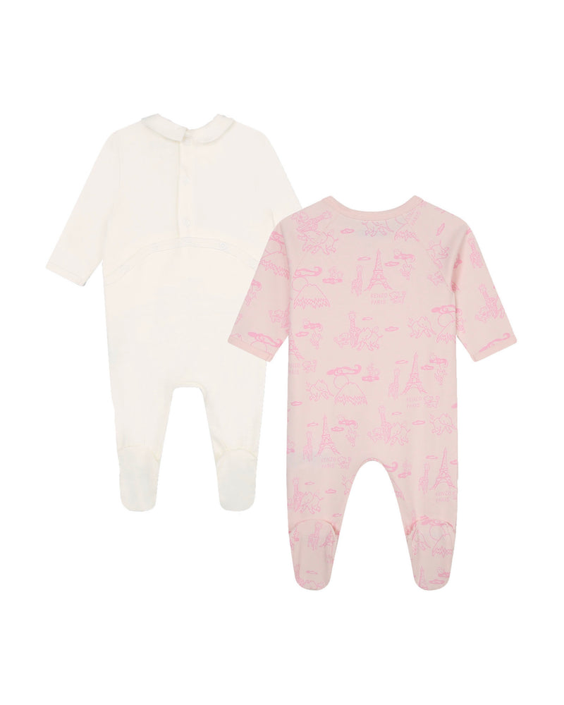 Lot De 2 Pyjamas Dragee - Bébé Mixte - Kenzo Kids