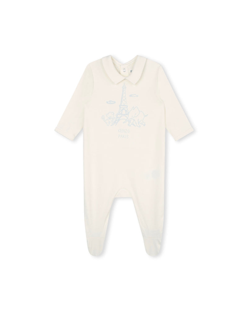 Lot De 2 Pyjamas Ciel - Bébé Mixte - Kenzo Kids