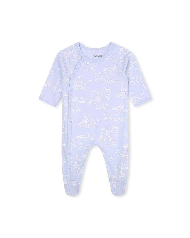 Lot De 2 Pyjamas Ciel - Bébé Mixte - Kenzo Kids