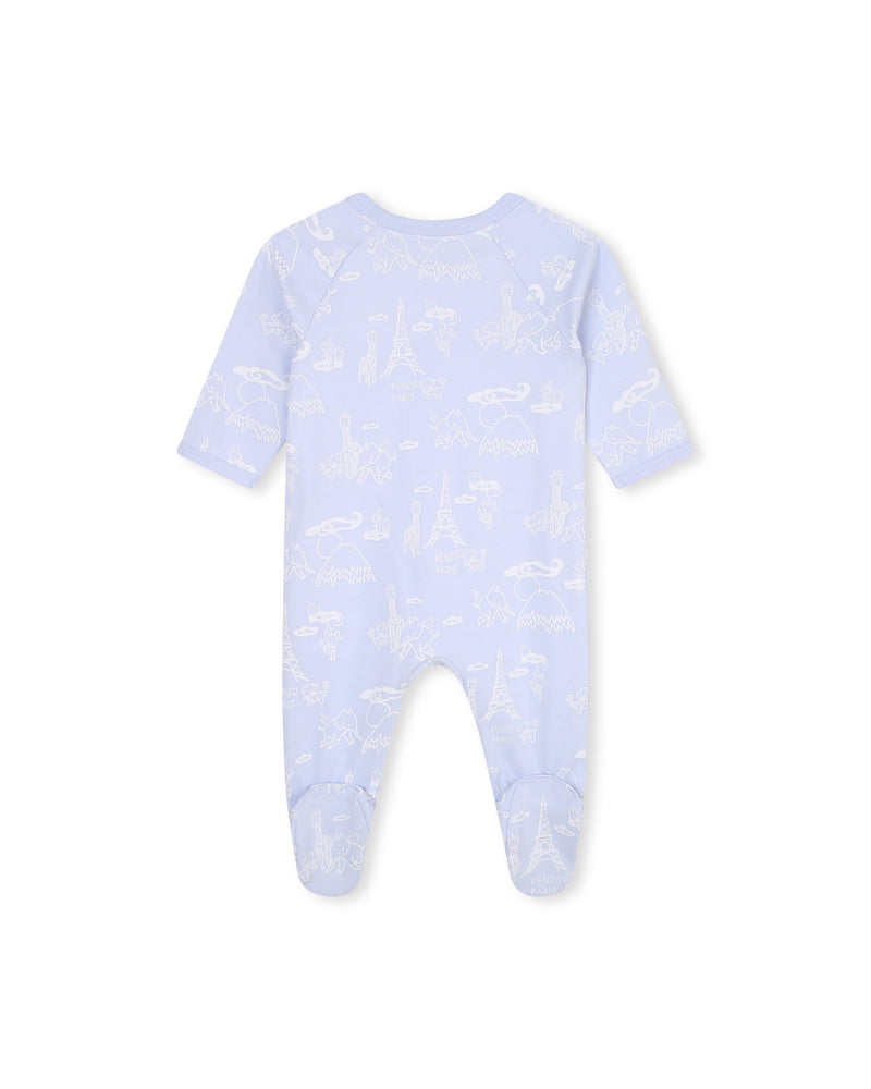 Lot De 2 Pyjamas Ciel - Bébé Mixte - Kenzo Kids