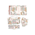 Pyjama/Bib/Hat Set - Aubepine - Baby - Girl