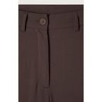 Pantalón de talle alto - Cacao - Mujer