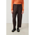 Pantalón de talle alto - Cacao - Mujer