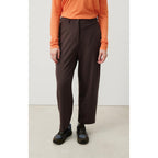 Pantalón de talle alto - Cacao - Mujer