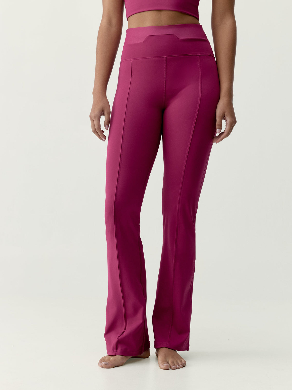 Leggings Kaia - Plommon - Dam
