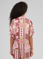 Chemise Kaila Patchila Bordeaux