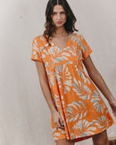 Robe Courte Kai Orange