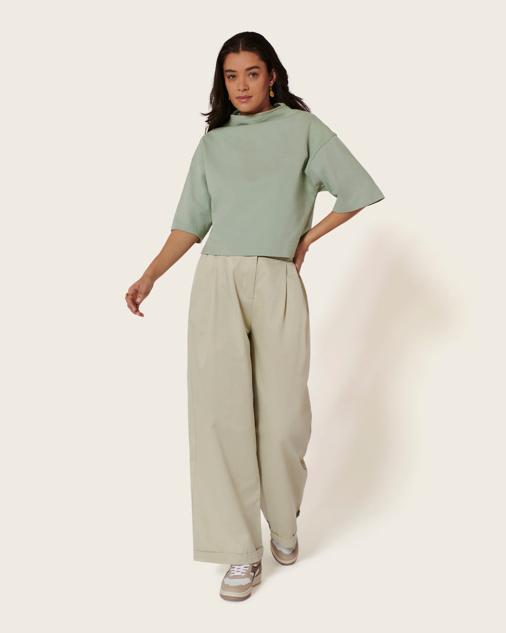 Kamili Trousers - Putty