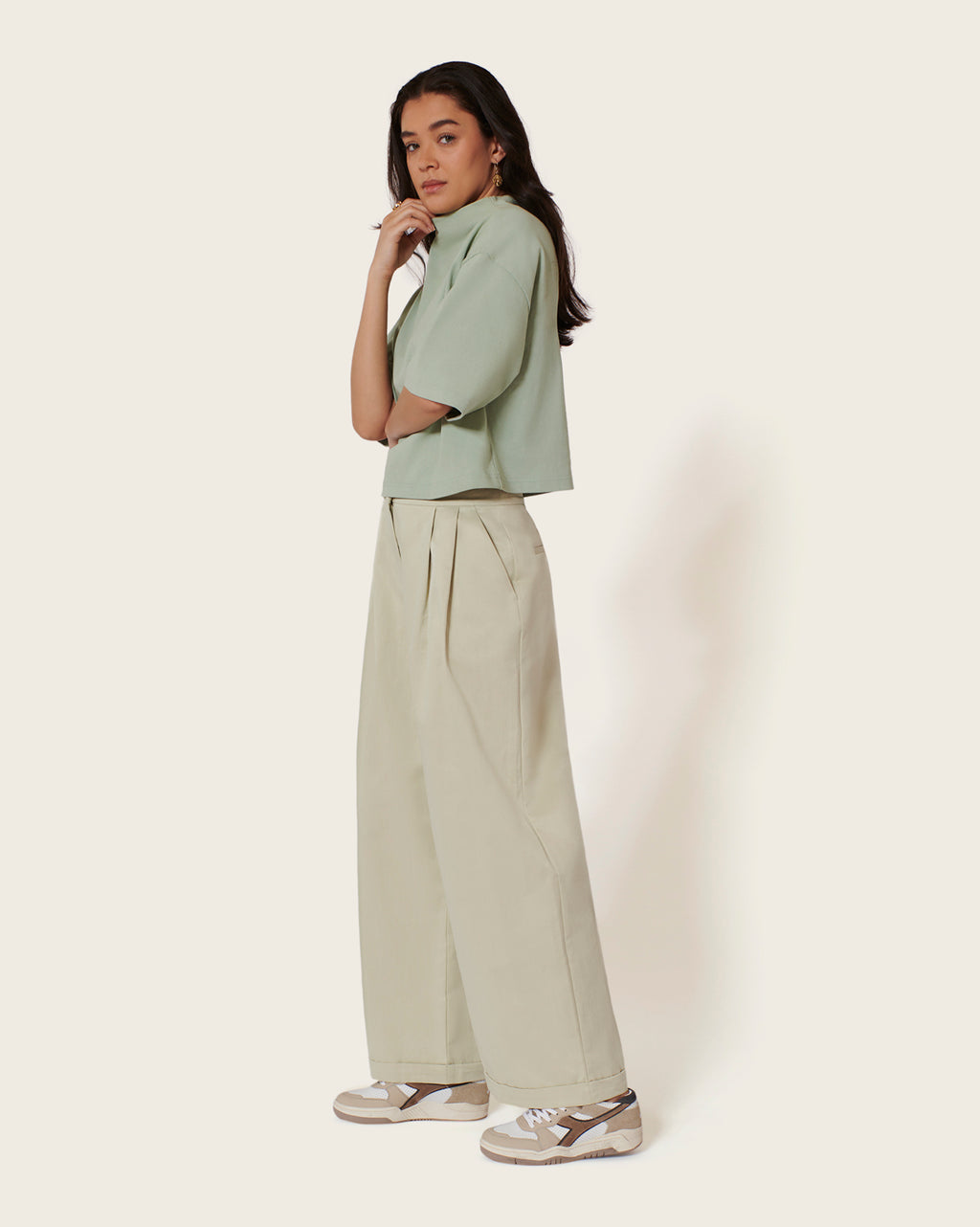 Kamili Trousers - Putty