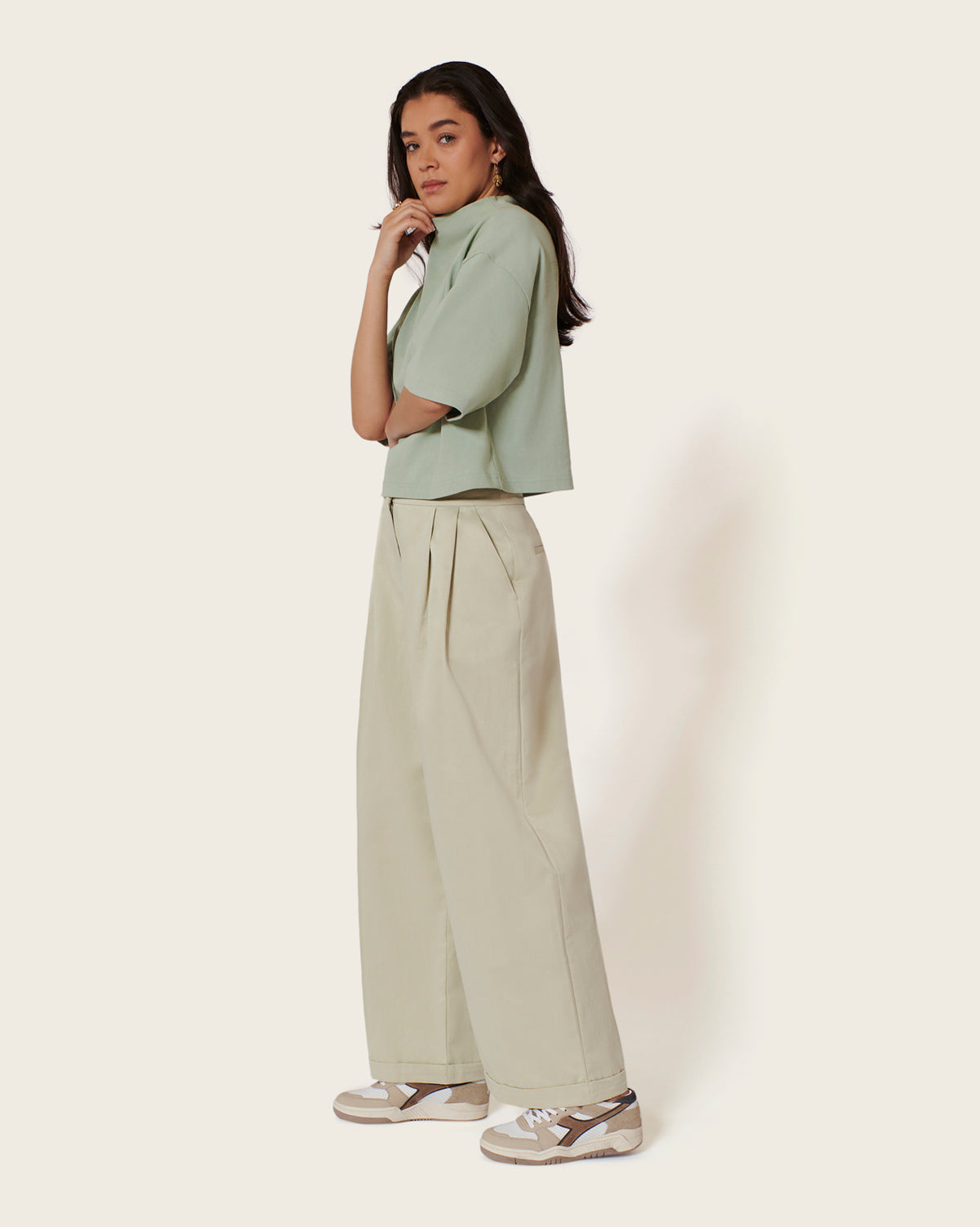 Kamili Trousers - Putty