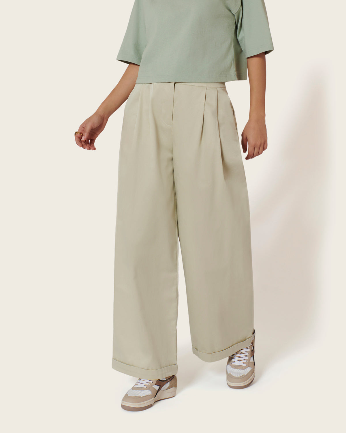 Kamili Trousers - Putty