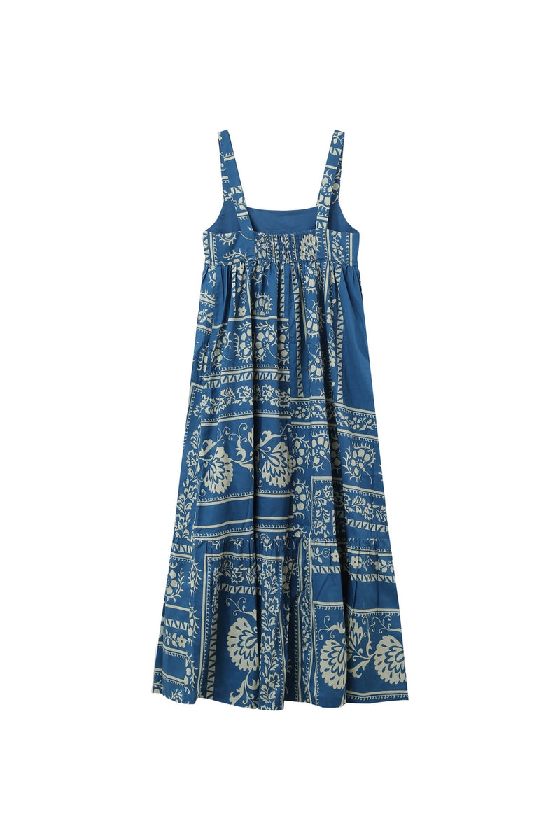 Robe Longue Kareen Bleu