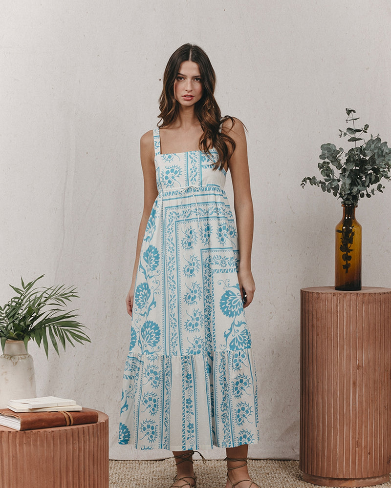 Robe Longue Kareen Ecru