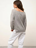 Jersey Cuello Redondo - Karen - Nuage Chiné