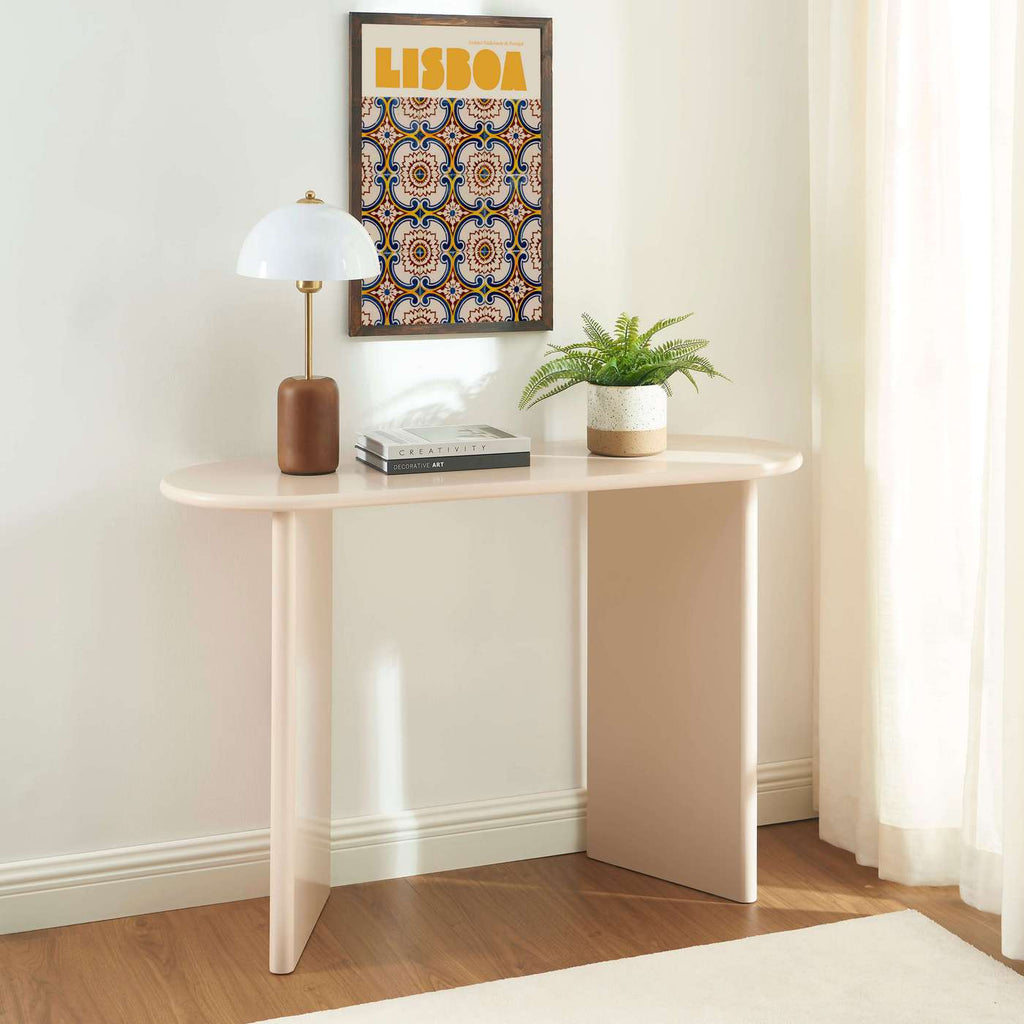 Karia - Consolle - Effetto laccato - Beige