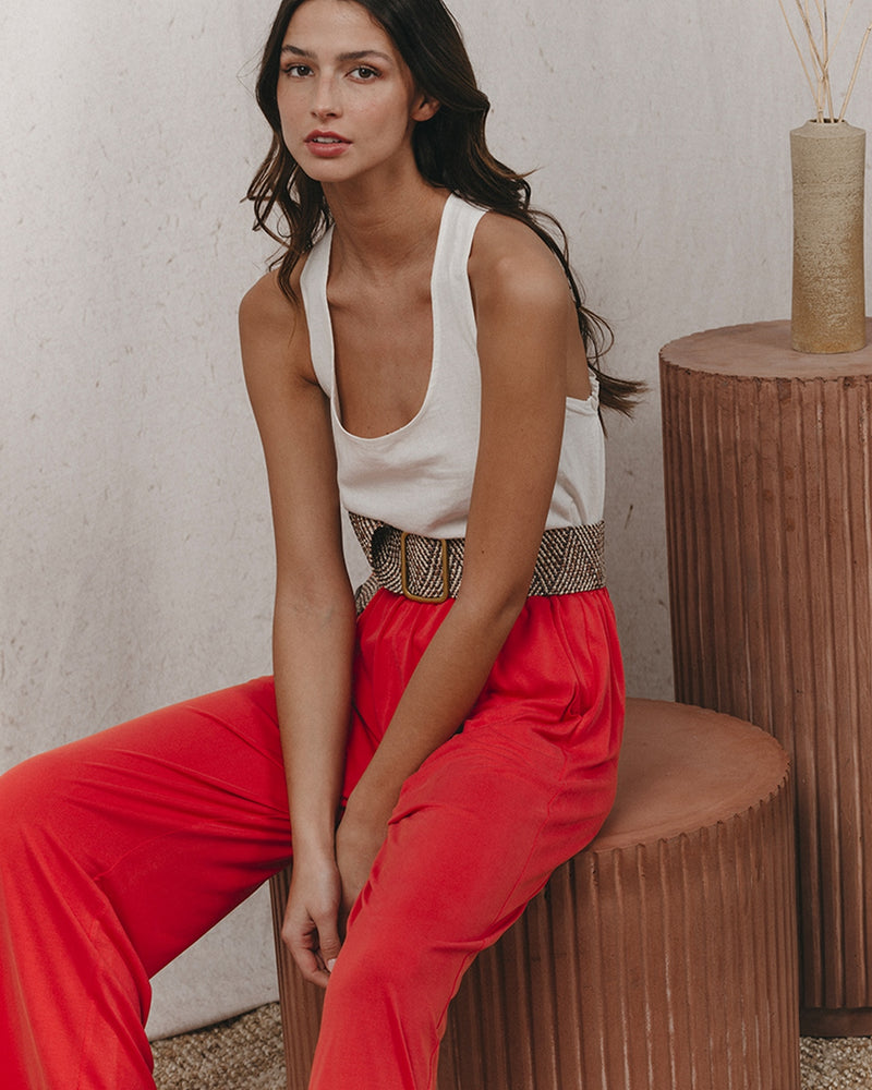 Pantalón Karité - Naranja