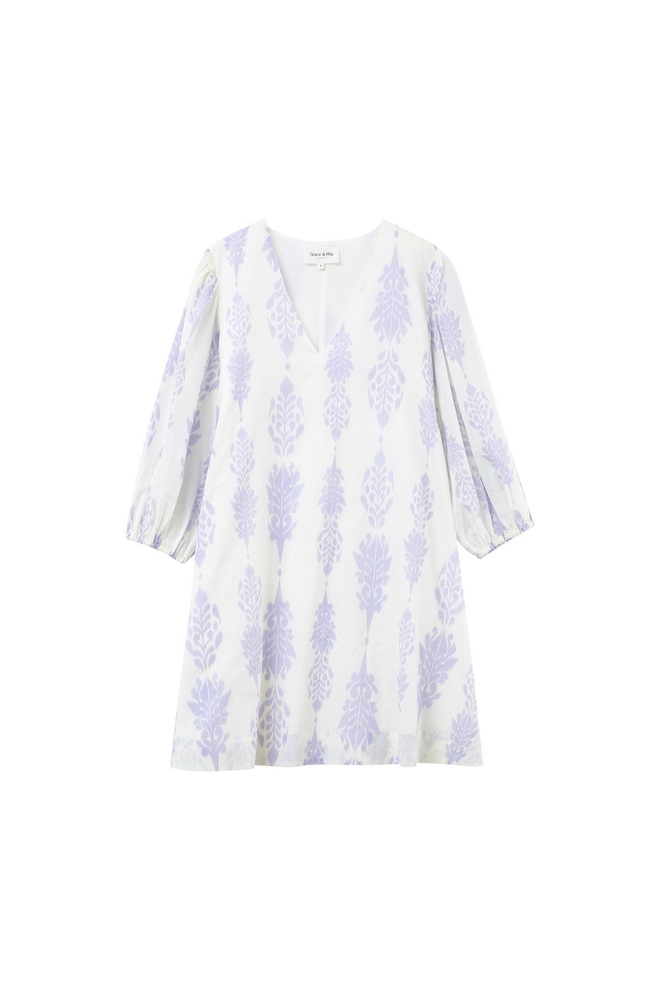 Karmique Short Dress - Ecru