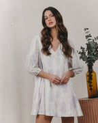 Karmique Short Dress - Ecru