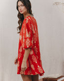 Vestido Corto Naranja Karmic