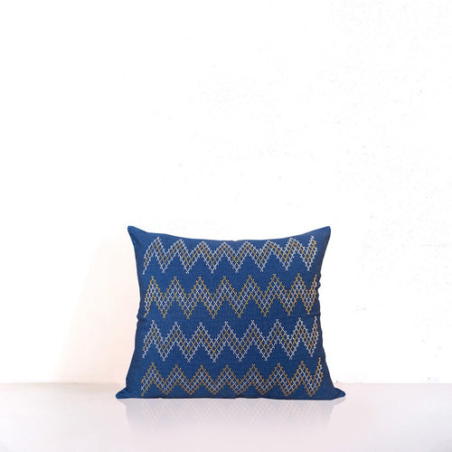 Housse De Coussin Kashi - Bleu