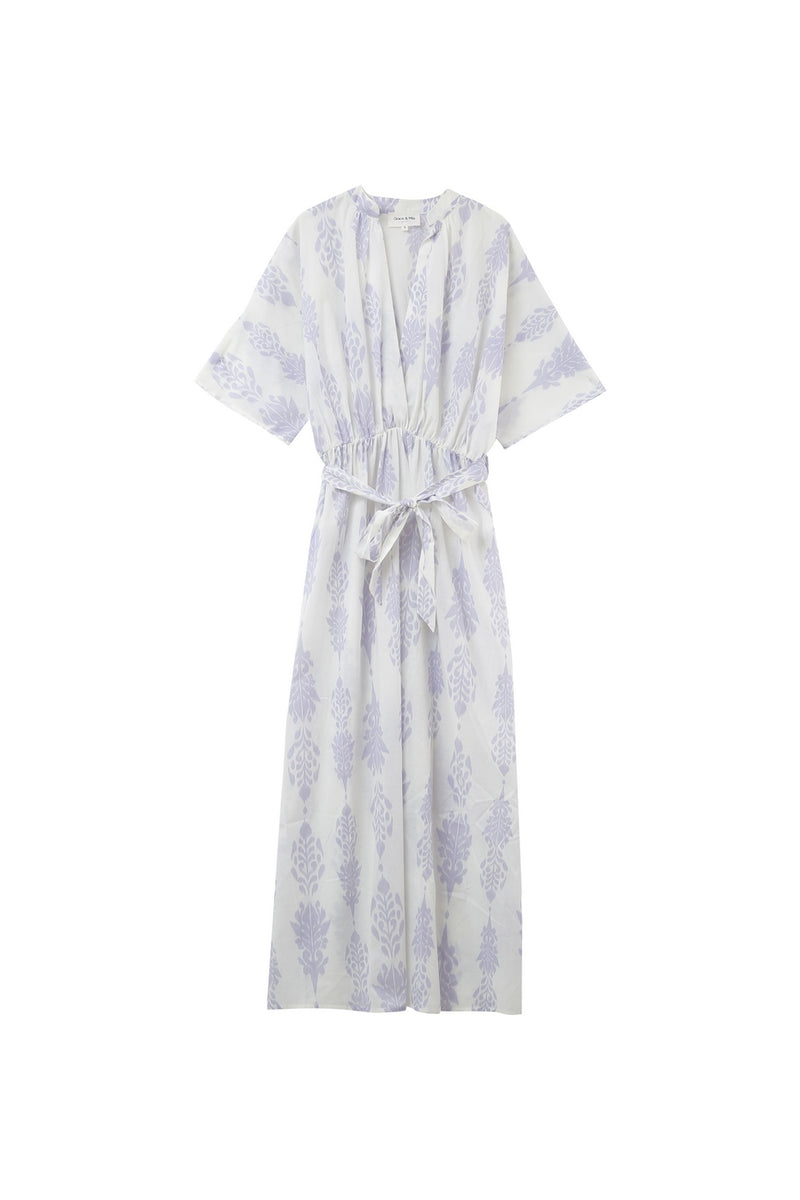 Vestido largo Kaspian - Crudo