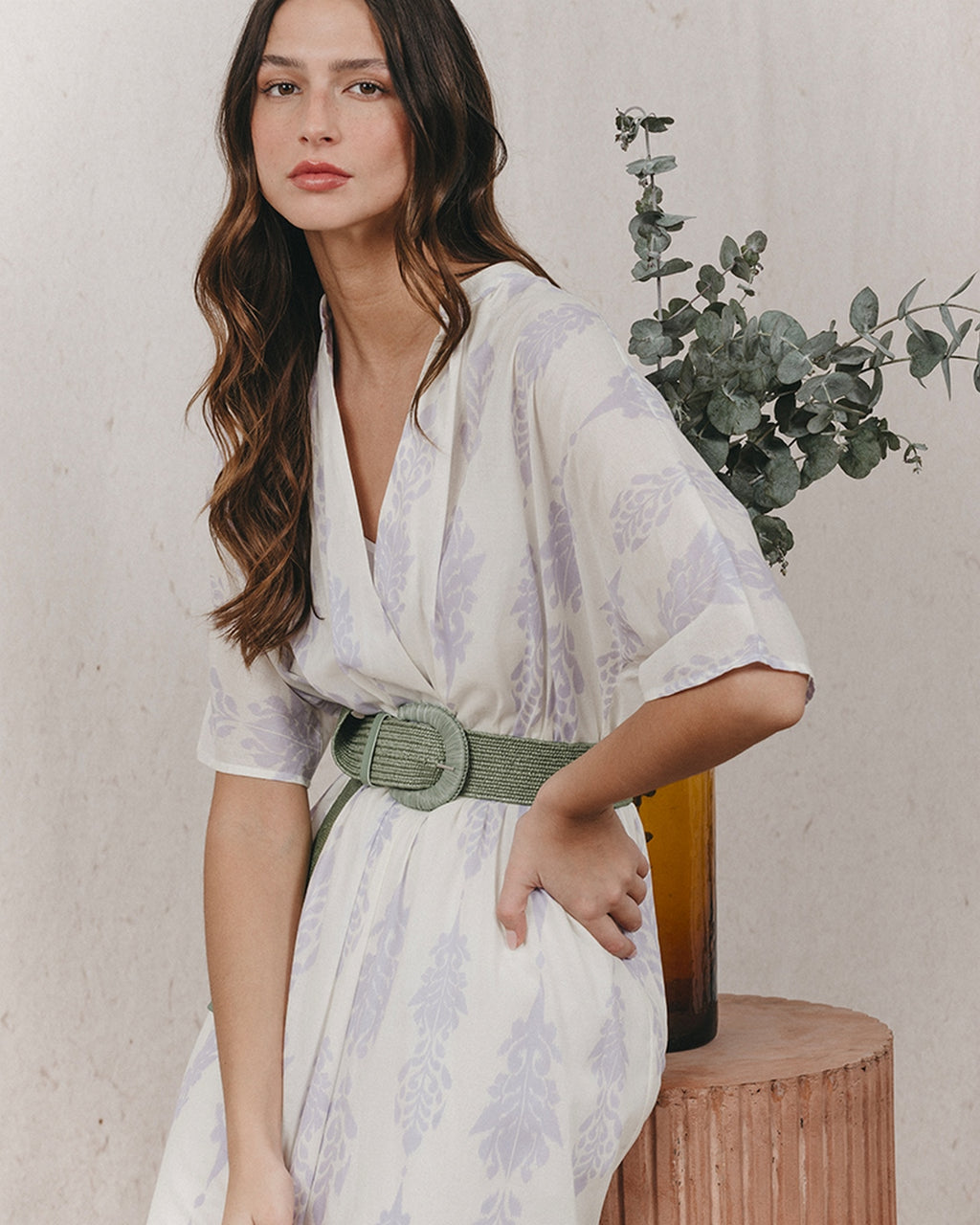 Vestido Largo Kaspian - Crudo