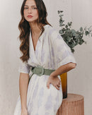 Vestido largo Kaspian - Crudo