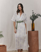 Vestido Largo Kaspian - Crudo