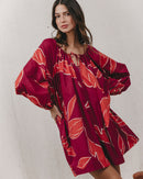 Robe Courte Kassis Pivoine