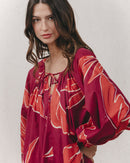 Robe Courte Kassis Pivoine