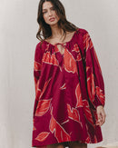 Robe Courte Kassis Pivoine