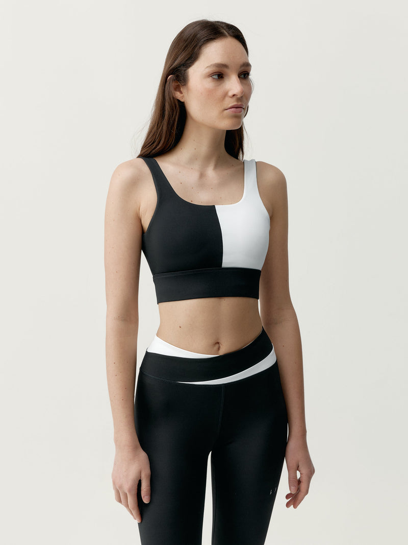Top Kate - Black/Off White - Femme