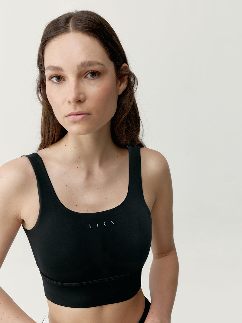 Top Kate - Black/Off White - Femme